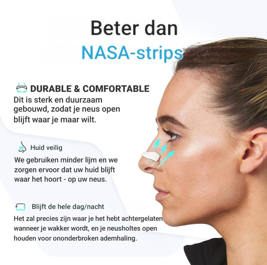 AirEase Max – Neusclip tegen Snurken & Voor Vrije Ademhaling
