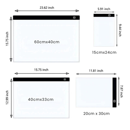 ArtLite™ – A4 led tekentablet dimbaar lichtbord