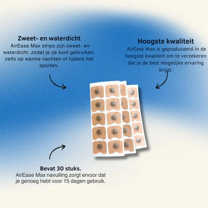 AirEase Max – Neusclip tegen Snurken & Voor Vrije Ademhaling