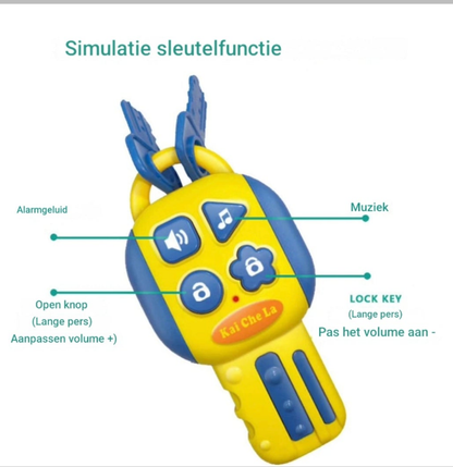 Interactief Stuurwiel Met Geluid en Lichten