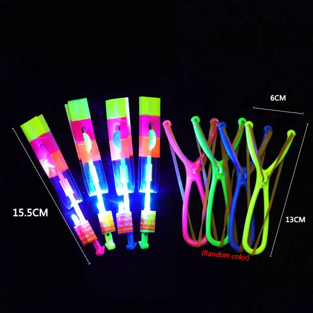 Glow in the dark katapult LED