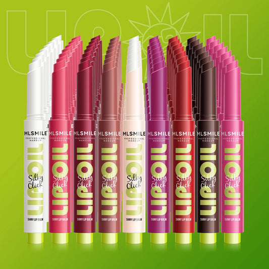 MLSMILE Multikleuren Zijdezachte Klik Lippenbalsem