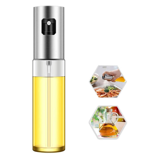 Olijfolie Sproeier Glazen Fles voor Koken, BBQ en Salades