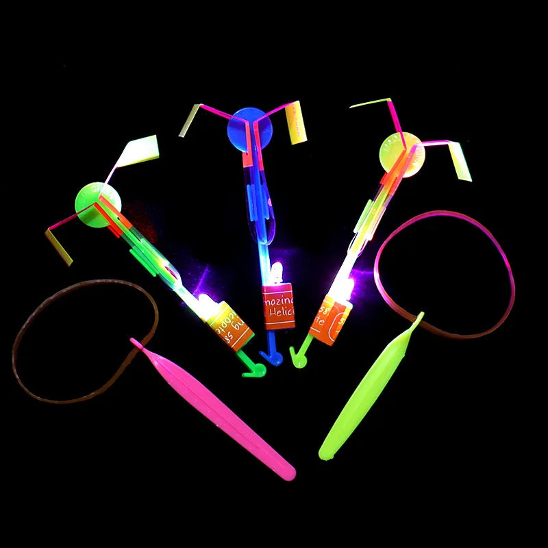 Glow in the dark katapult LED