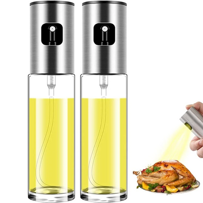 Olijfolie Sproeier Glazen Fles voor Koken, BBQ en Salades