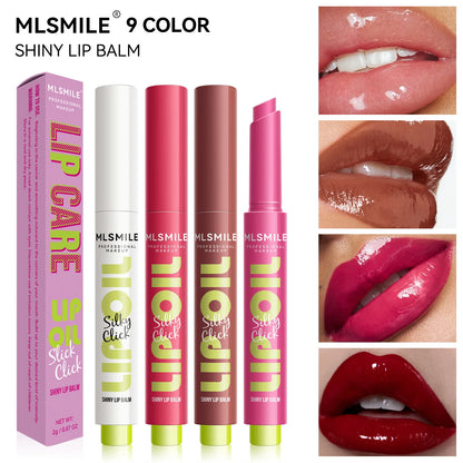 MLSMILE Multikleuren Zijdezachte Klik Lippenbalsem