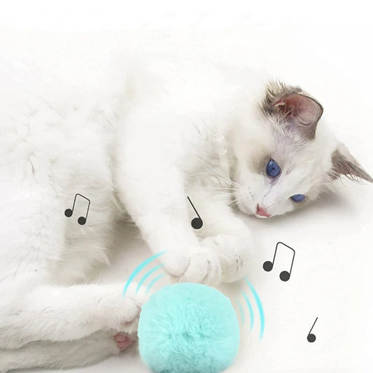 Interactieve Elektrische Kattenbal met Geluid
