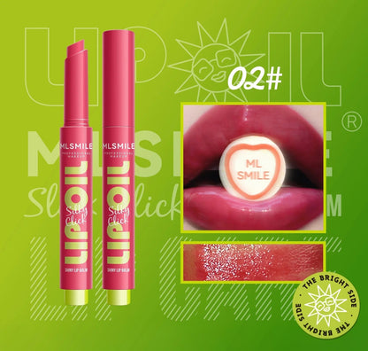 MLSMILE Multikleuren Zijdezachte Klik Lippenbalsem
