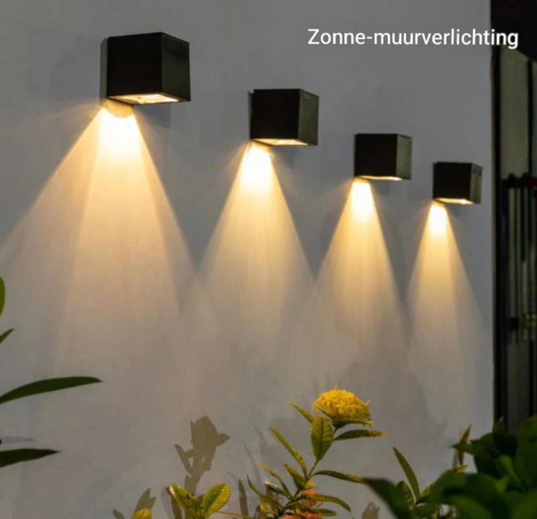 LED Solar Wandlamp verlichting voor buiten