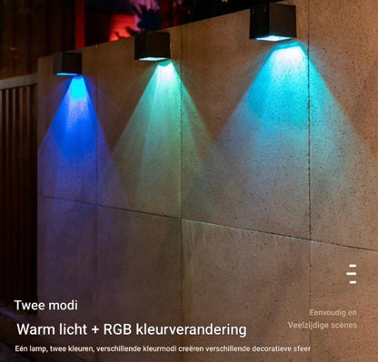 LED Solar Wandlamp verlichting voor buiten