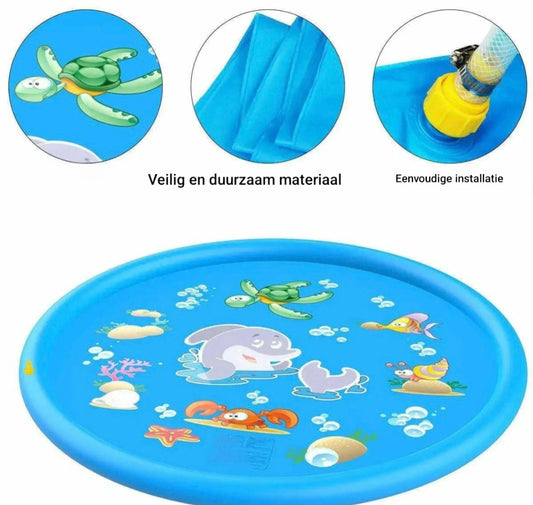 Opblaasbare waterspeelmat