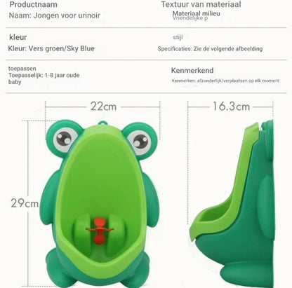 Kikker Urinoir Zindelijkheidstraining