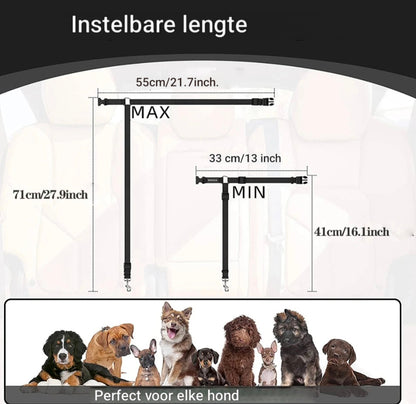 Veiligheidsgordel voor Honden en Katten