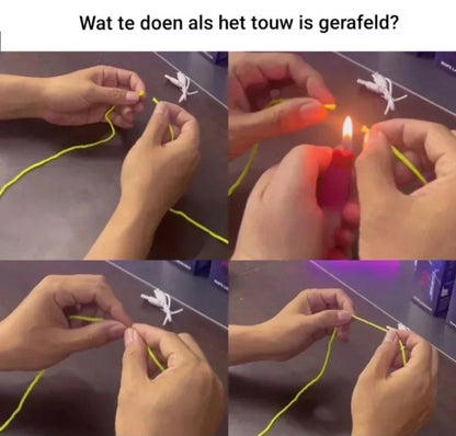 Glow in the dark lichtkoord speelgoed