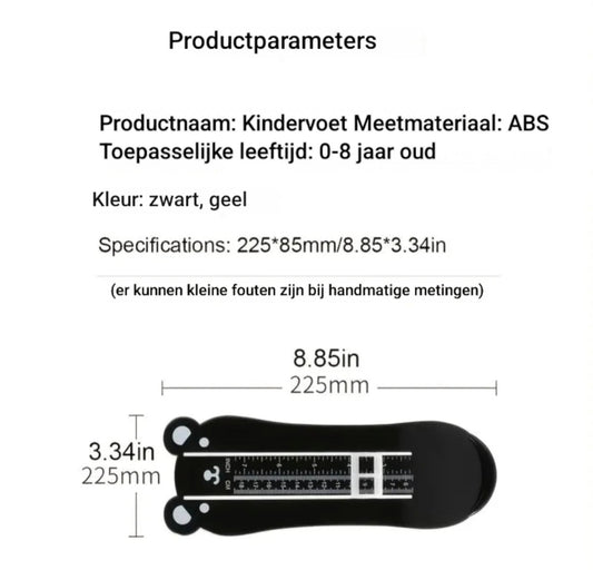 Voetmeetapparaat voor Kinderen